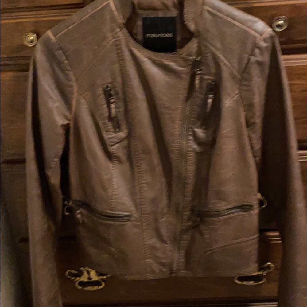 Leather jacket